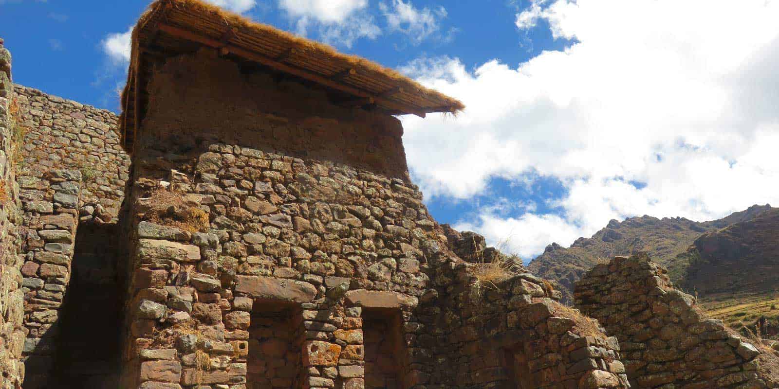 Pisac ruins in the Sacred Valley