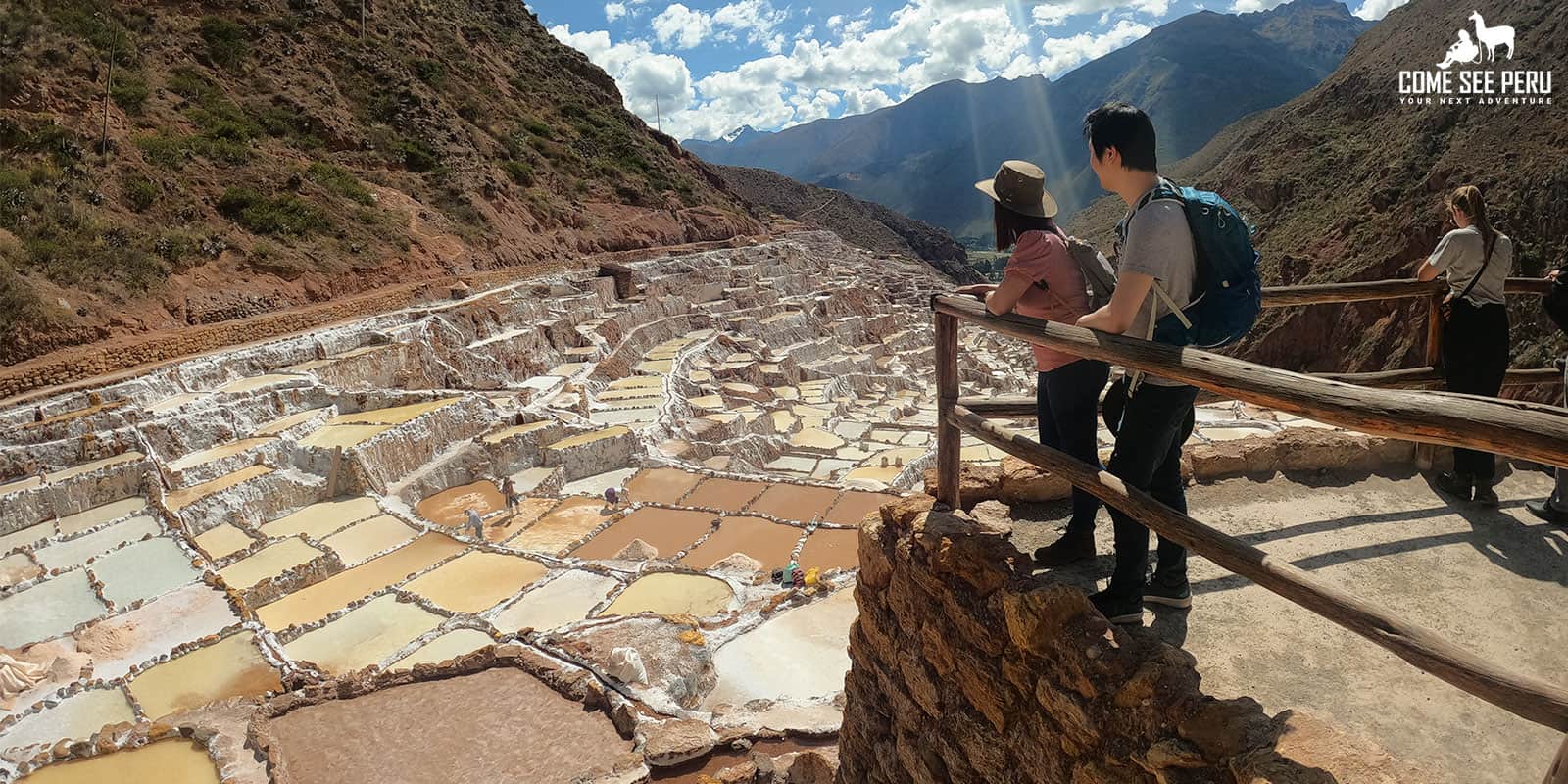Maras Salt Mines from Ollantaytambo