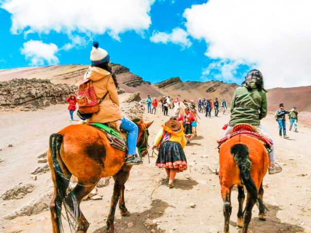 Ride to Rainbow Mountain