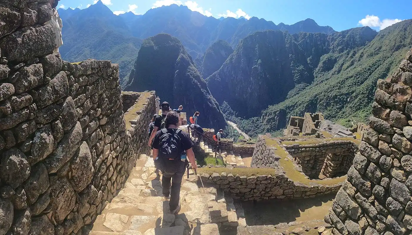 Exploring Machu Picchu