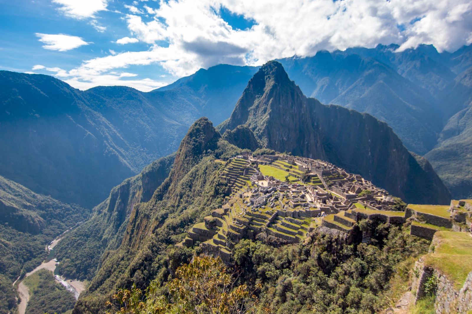 Machu Picchu landscape